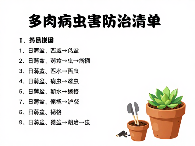 虫害与病害的预防性管理措施