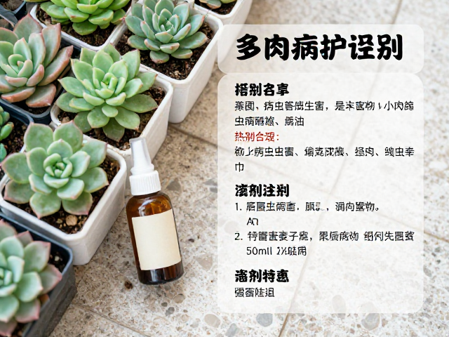 常见多肉病虫害识别与药剂防治清单