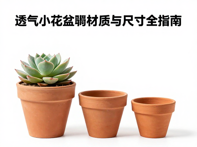 多肉红陶盆选购避坑，透气小花盆材质与尺寸全指南