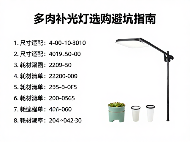 耗材清单与配套设施:构建稳定补光系统