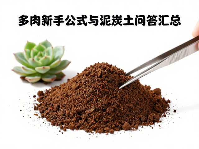 多肉新手必看，泥炭土搭配公式与镊子使用高频问答汇总
