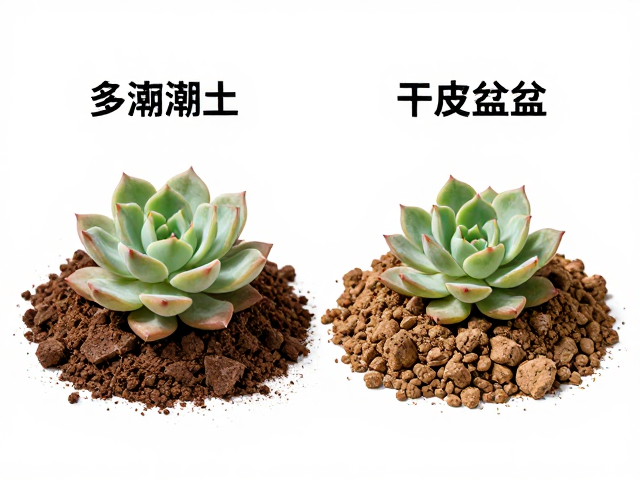 多肉潮土还是干土上盆？增加光照控型常见养护问题完整解答