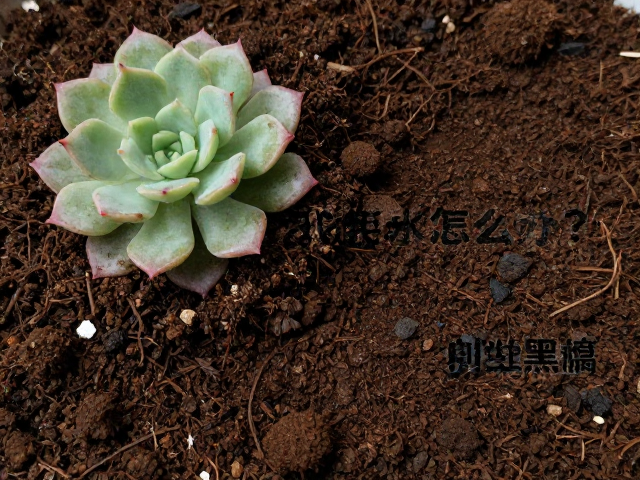 多肉土壤太保水怎么办？掌握控水技巧，告别烂根黑腐