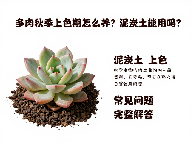 多肉秋季上色期怎么养？泥炭土能用吗？常见问题完整解答