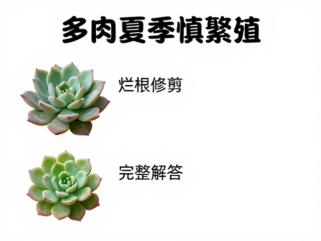 度夏养护与复壮管理