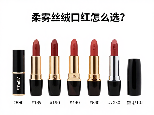 热门中端价位丝绒口红产品特性分析