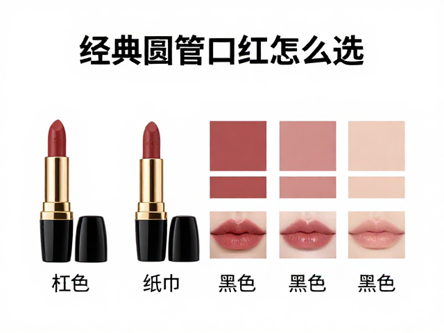 经典圆管口红色号选择指南