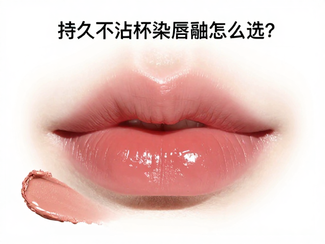 持久不沾杯染唇液的核心成分与质地筛选