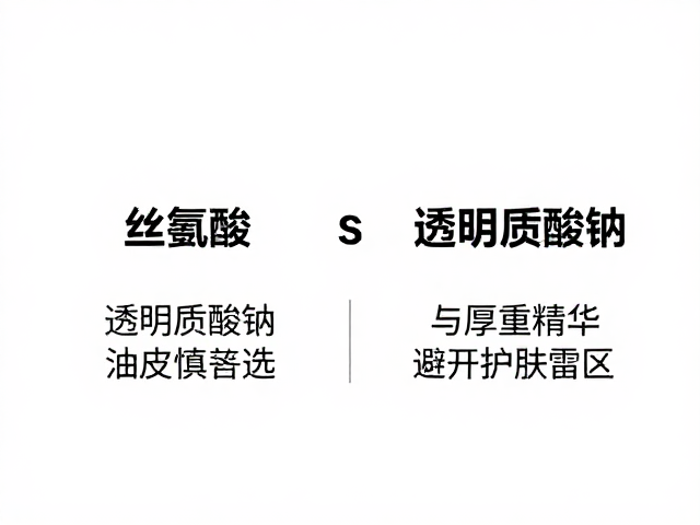 丝氨酸,透明质酸钠,油皮慎选厚重精华,避开护肤雷区