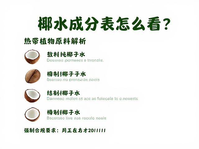 解读营养成分表的隐藏信息