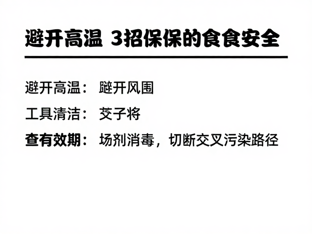 工具清洁消毒,切断交叉污染路径