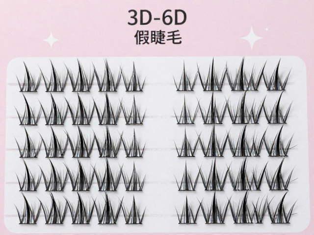 3D-6D多簇假睫毛怎么选？避开粘连，打造根部根根分明自然妆效