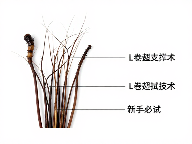 L卷翘根明显!一簇3-6根搭配便携试用装,新手必试