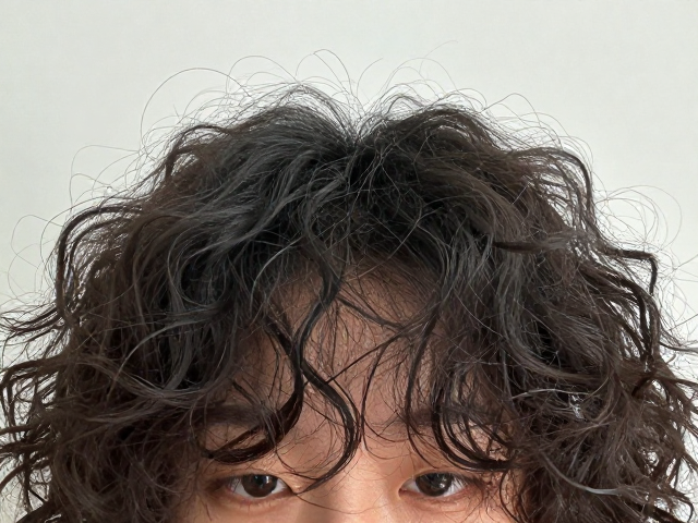 自然下垂与炸毛现象的实测观察