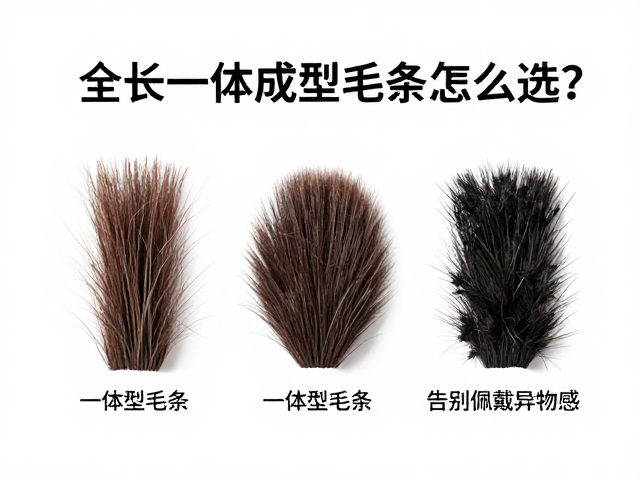 一体成型毛条的核心工艺与材质解析