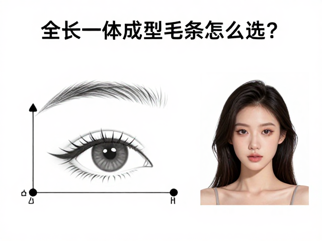 毛条弧度、长度与眼型的匹配策略