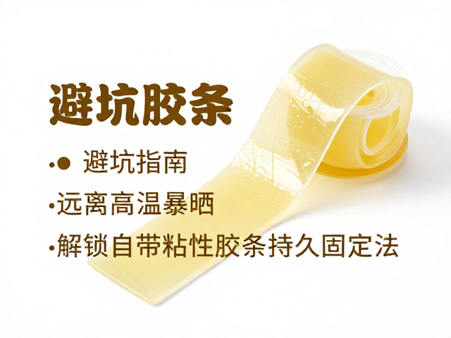 果冻胶条能反复用吗？避坑指南，远离高温暴晒，解锁自带粘性胶条持久固定法