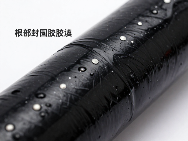 包裹根部加固胶点，黑色封层液，增强胶水粘接稳定性教程