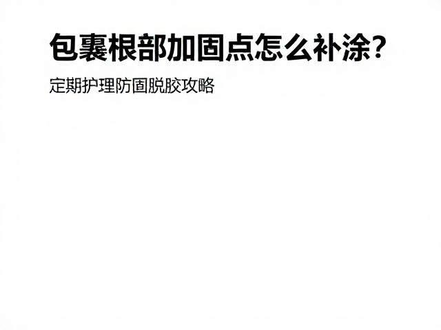 科学施压与固化定型