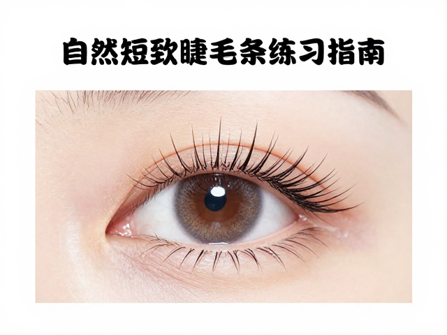 自然短款睫毛的选材逻辑与参数解析