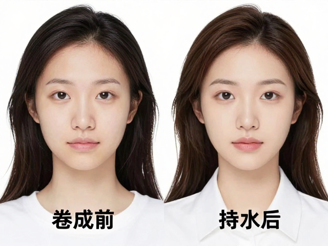 卷翘度选择与持久度的从属关系
