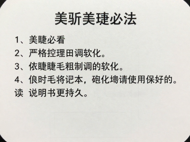 说明书的技术指引与规范执行
