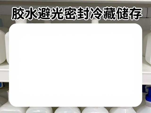 胶水避光密封冷藏储存？阴凉干燥处存放更稳，务必记录开封日期