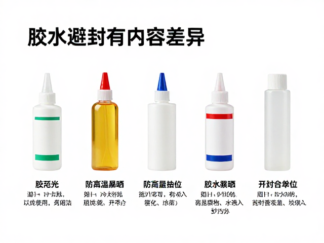 不同品类胶水的特性与储存差异