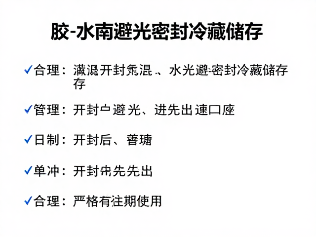 开封管理与先进先出原则的执行标准