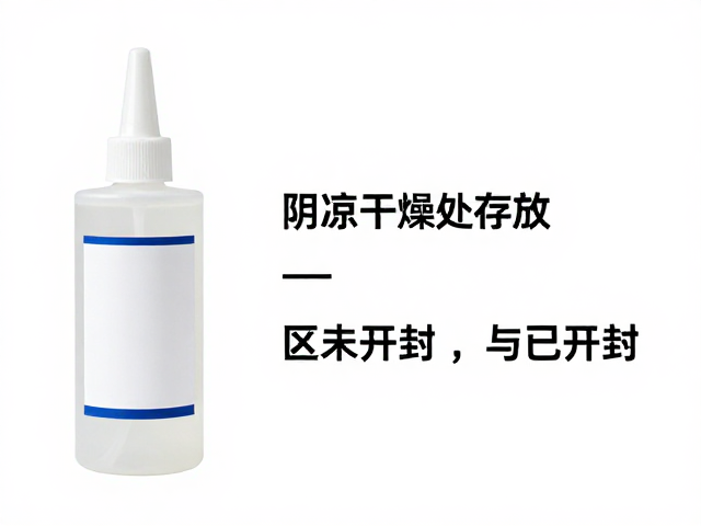 已开封胶水的二次密封与时效管理
