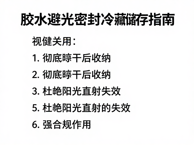 低温冷藏对分子活性的稳定作用