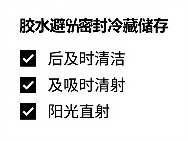 储存环境与日常维护规范