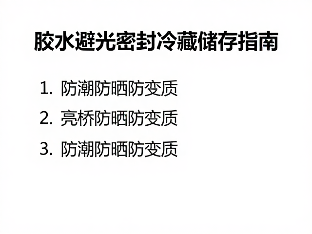 温度控制与冷藏储存的科学依据