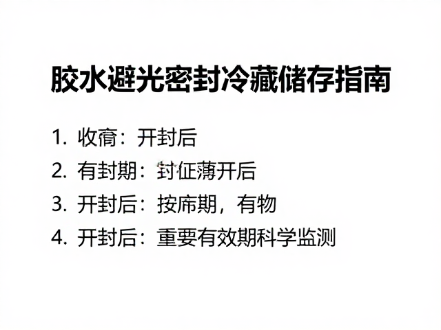 密封隔离与避光储存的操作规范