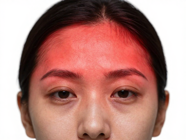 淡化抬头纹，LED红光修护指南，避开眼球喉结更安全