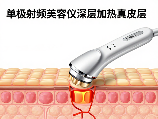 单极射频美容仪深层加热真皮层原理，过热保护是否安全？