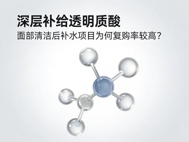 深层补给透明质酸，面部清洁后补水项目为何复购率较高？