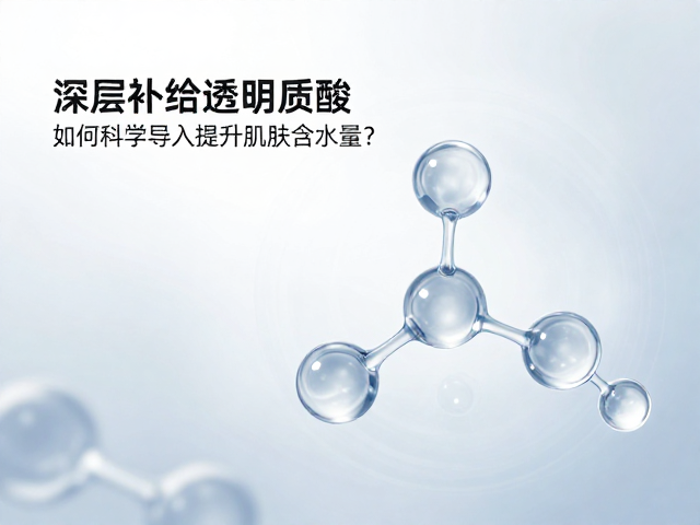 深层补给透明质酸，如何科学导入提升肌肤含水量？