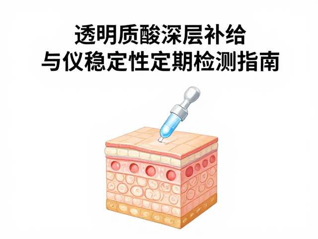 缺水肌必看，透明质酸深层补给与仪器稳定性定期检测指南