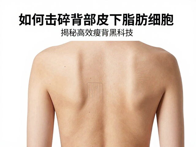 美容仪器如何击碎背部皮下脂肪细胞？揭秘高效瘦背黑科技