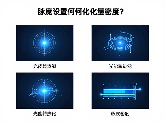 不同应用场景的脉宽与能量密度优化实例