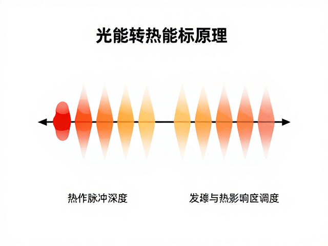 脉冲宽度对热作用深度与热影响区的调控