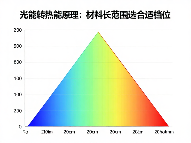 波长范围与材料吸收特性的匹配逻辑