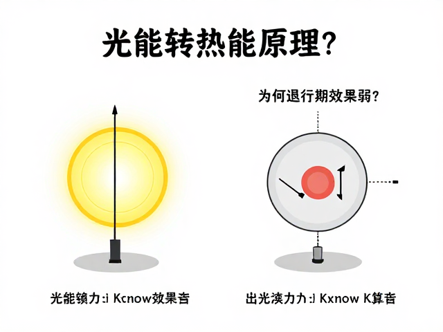 光能转热能原理，为何退行期效果弱？出光次数怎么算？