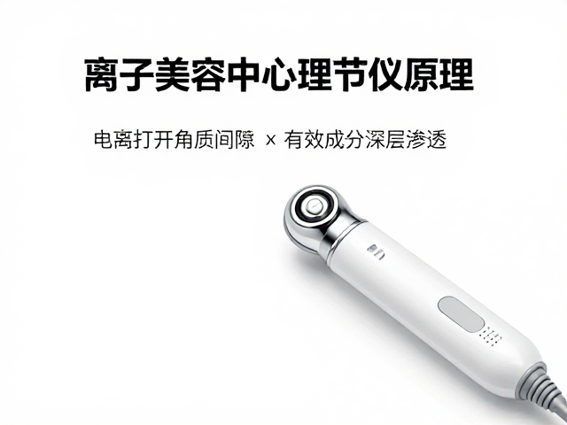 离子美容仪原理，电离打开角质间隙，助有效成分深层渗透