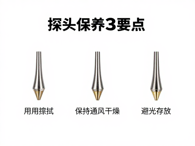 探头保养3要点，用完擦拭、保持通风干燥、避光存放