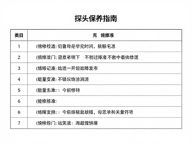 维修记录与故障排查逻辑