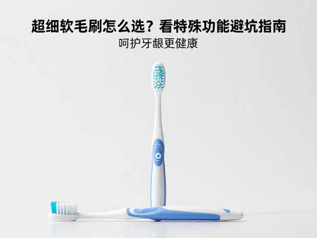 超细软毛牙刷怎么选？看特殊功能避坑指南，呵护牙龈更健康