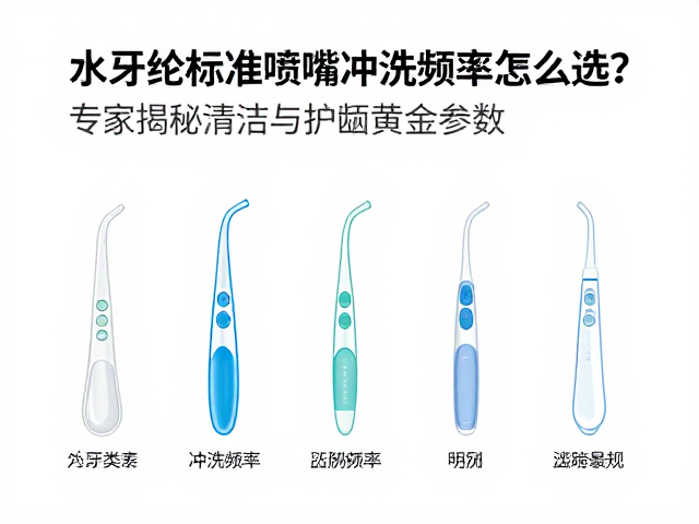 喷嘴类型与冲洗频率的基础匹配逻辑