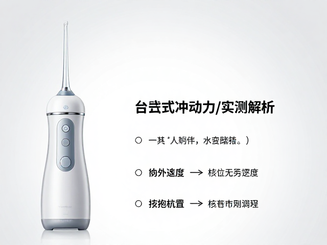 水牙线水流力度怎么调?高端台式冲牙器实测解析